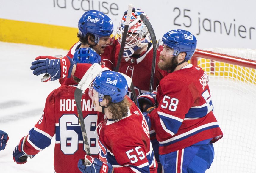 Evgenii Dadonov scores twice, Canadiens beat Jets 4-1