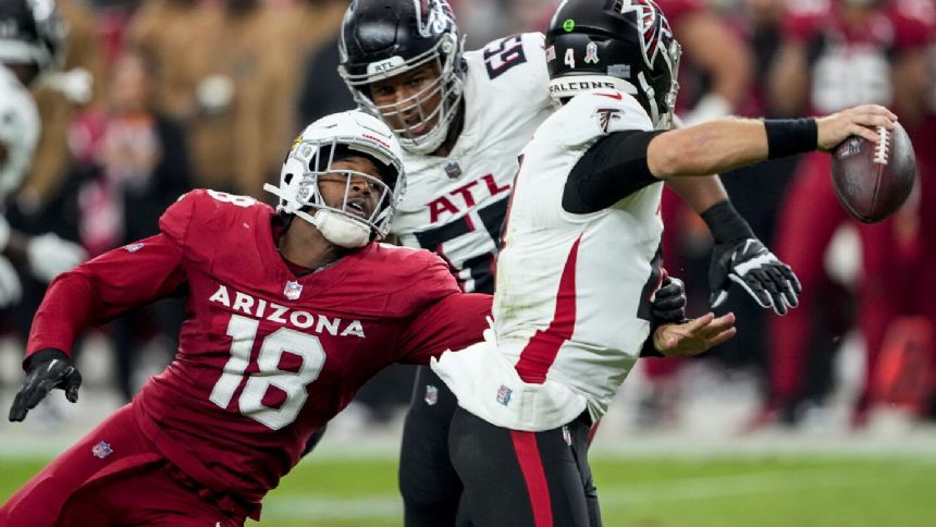Falcons unable to answer lingering quarterback questions in loss to Cardinals