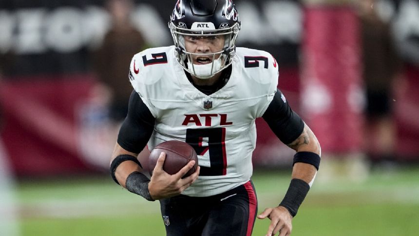 Falcons' Smith reinstates Ridder as starting QB for key NFC South game against Saints
