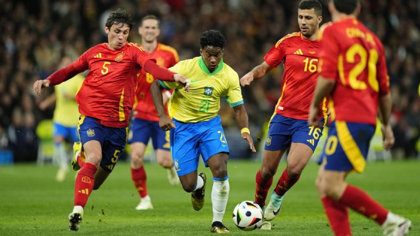 First Wembley, then the Bernabeu. Teenager Endrick impresses with Brazil ahead of Madrid move