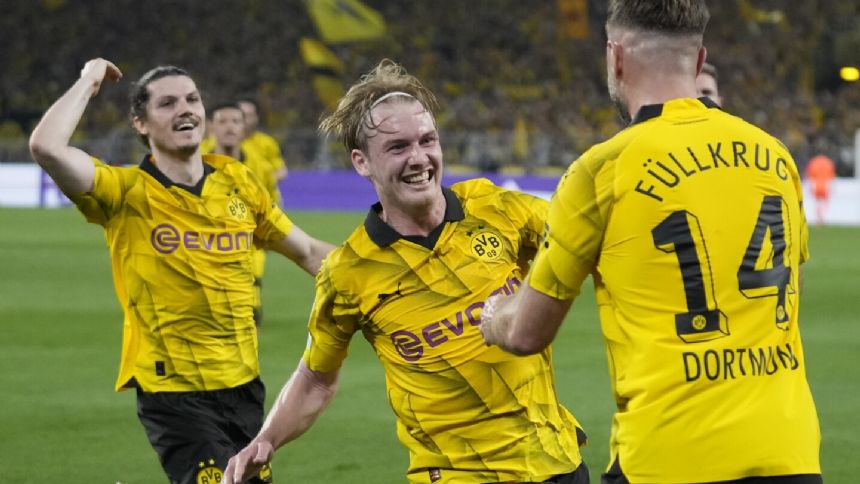 Fullkrug fires Dortmund to 1-0 win over Mbappe's PSG in Champions League semifinal first leg