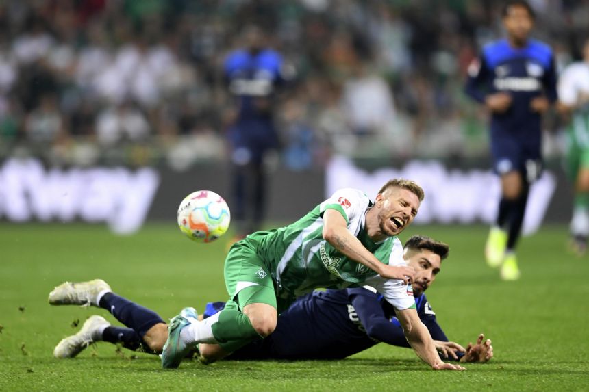 Fullkrug heads Werder Bremen to win over Hertha Berlin