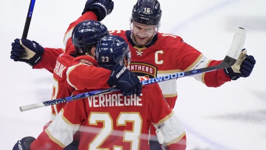 Florida Panthers march on in NHL playoffs after long-awaited series win against Tampa Bay Lightning