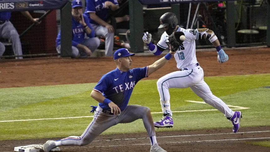 For Rangers first baseman Nathaniel Lowe, it pays to let the pitcher cover the bag - literally
