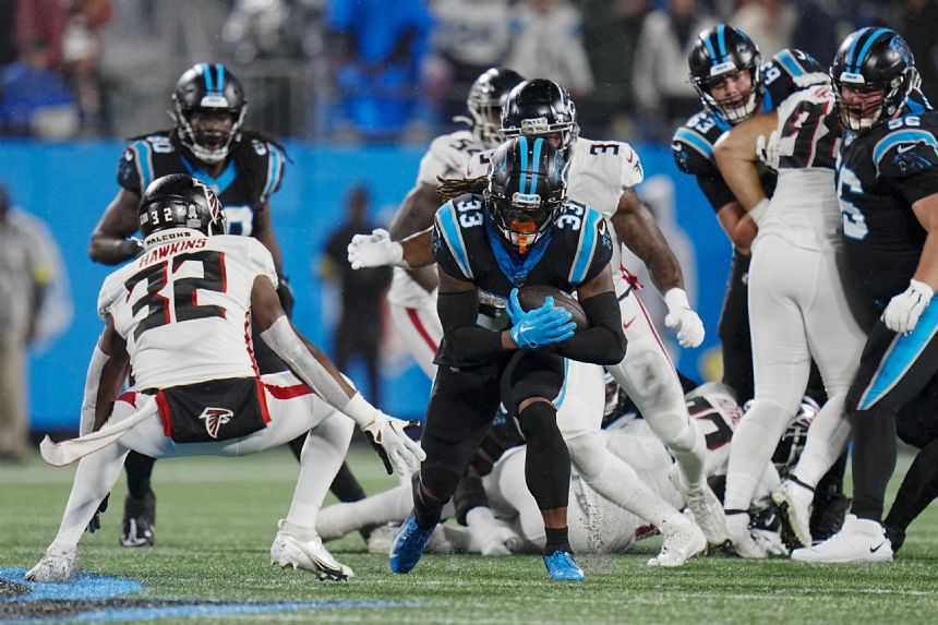 Foreman tries for another big game when Panthers face Ravens