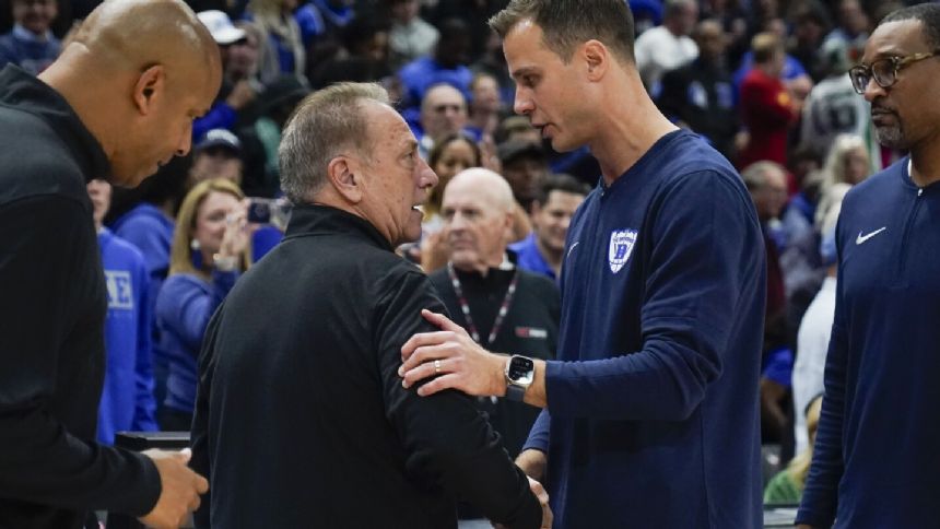 Foster, Filipowski lead No. 9 Duke past No. 18 Michigan State in Chicago