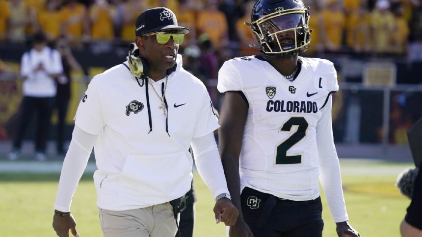 Fracture in back healed, Colorado quarterback Shedeur Sanders takes the field for spring practice