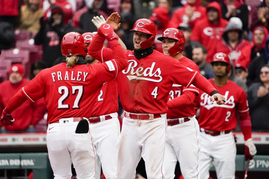 Fraley, Newman, India homer to lift the Reds over Pirates