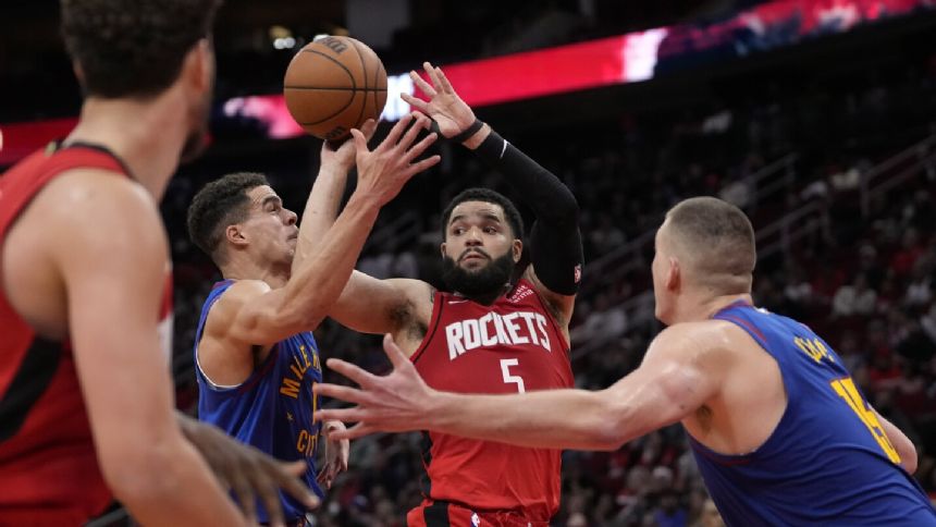 Fred VanVleet leads Rockets to sixth straight victory with 107-104 win over Nuggets