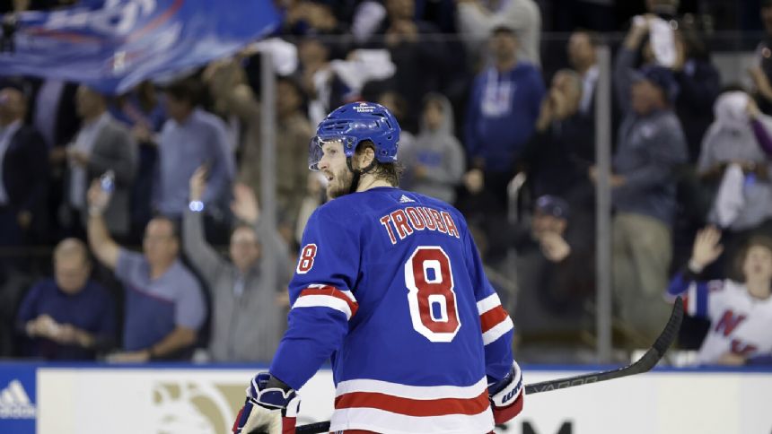 From one Rangers captain to another: Jacob Trouba earns NHL's Mark Messier Leadership Award