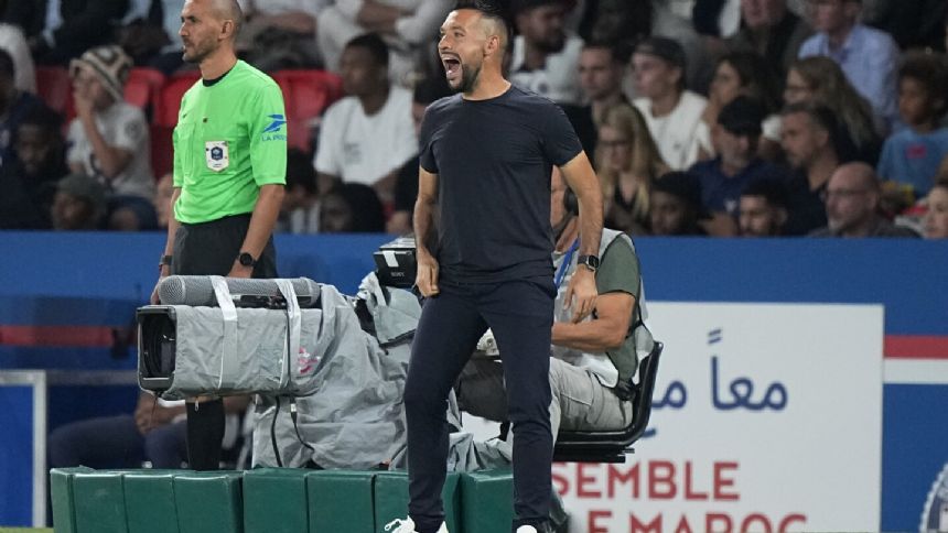 From philosophy class to top of the league? Nice's new coach Farioli eyes 1st place in France