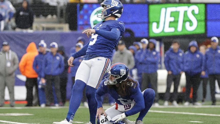Gaints placekicker Graham Gano needs surgery and is placed on injured reserve
