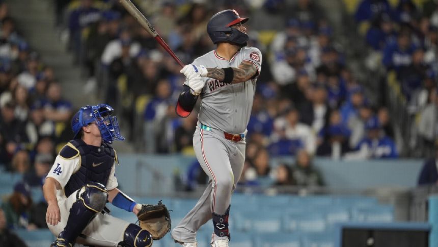 Garcia's 3-run homer lifts Nationals over Dodgers 6-4 on Jackie Robinson Day