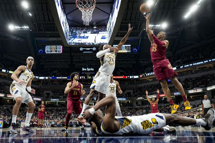 Garland leads hot-shooting Cavs to 122-103 win over Pacers