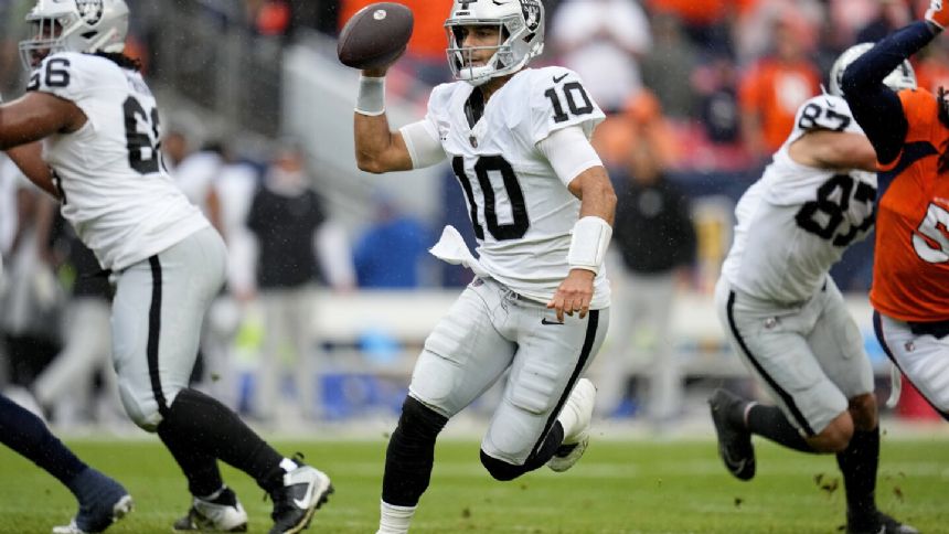 Garoppolo and Meyers spoil Payton's Denver debut in Raiders' 7th straight win over Broncos