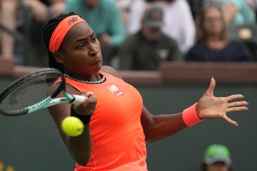 Gauff, Fritz advance to quarterfinals at Indian Wells