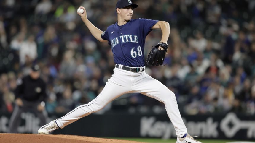 George Kirby twirls 6 shutout innings, Mariners snap 4-game losing streak beating Houston 6-2