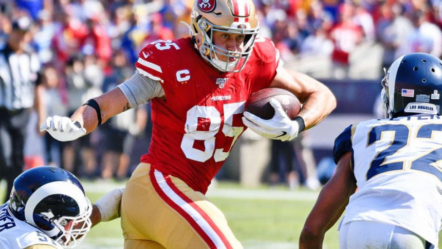 George Kittle injury: 49ers' TE doing 'everything' he can to play vs. Bears in Week 1