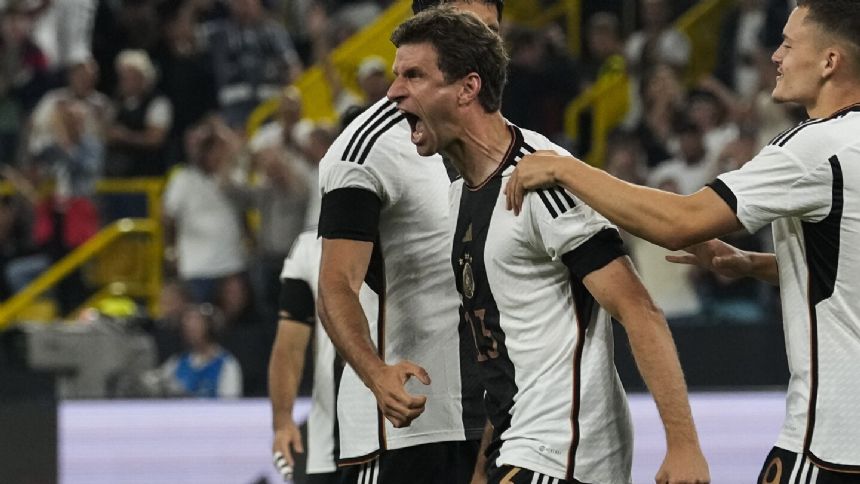 Germany beats France 2-1 in a friendly to end its winless run days after removing coach Hansi Flick