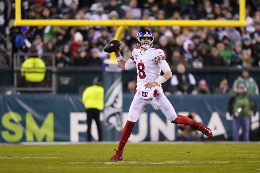 Giants never a factor in 3rd loss to Eagles this season