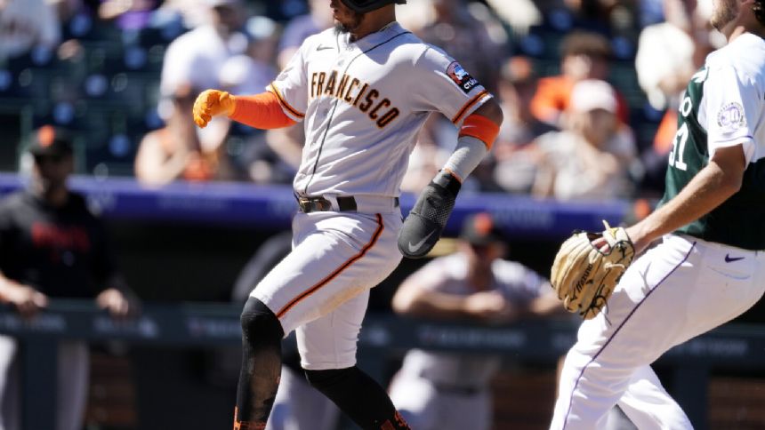 Giants pitchers walk 7 in 9-4 loss to Giants that opens doubleheader