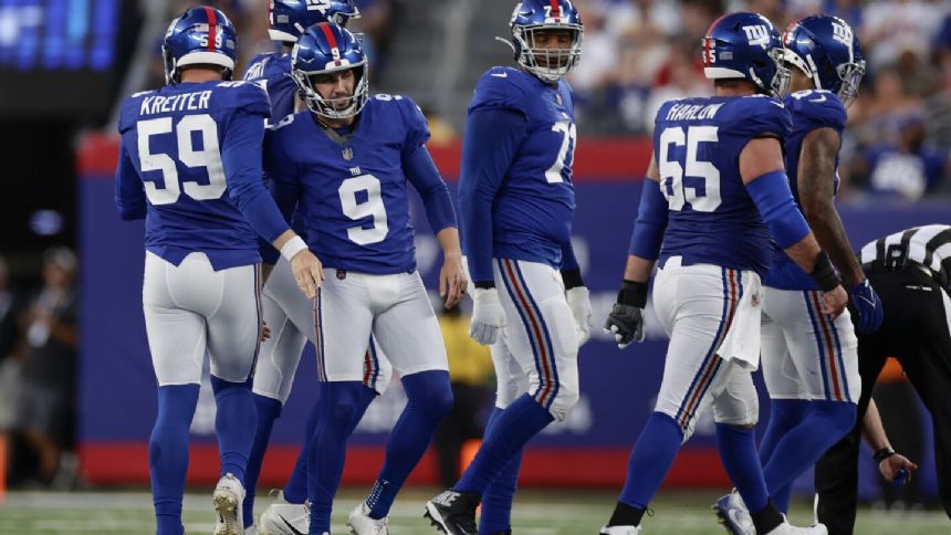 Giants sign veteran kicker Graham Gano to 3-year contract extension