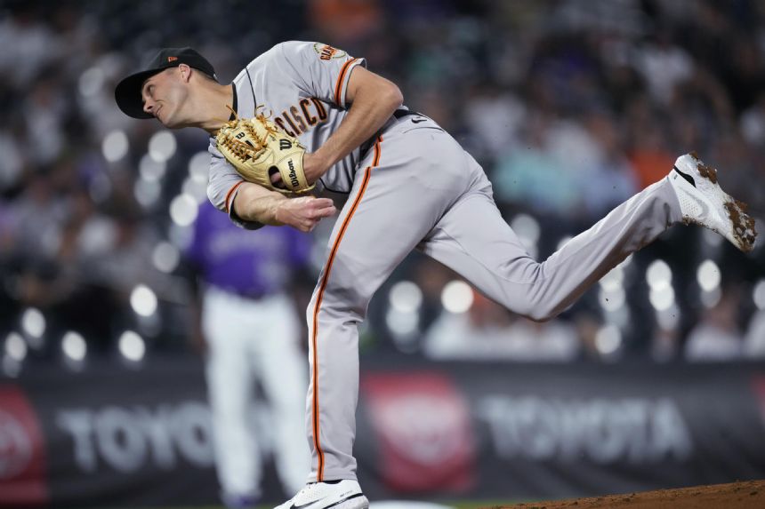 Giants sub for Rodon with 6 relievers, beat Rockies 6-3