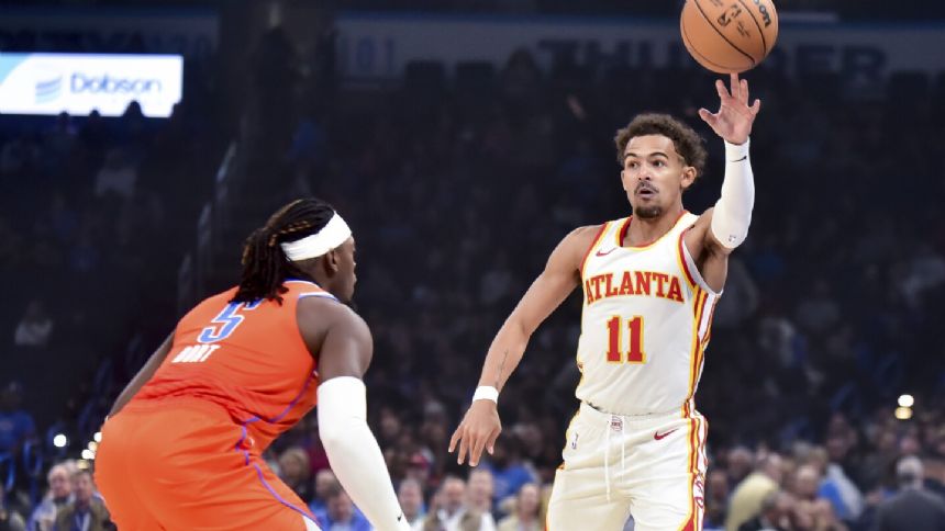 Gilgeous-Alexander scores 30 as Thunder ease past Hawks 126-117
