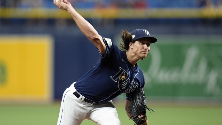 Glasgow ties career high with 14 strikeouts and Rays continue home dominance over Red Sox, 3-1