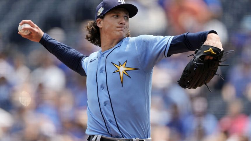 Glasnow's strong start, Siri's home runs lead Rays past Royals 6-1