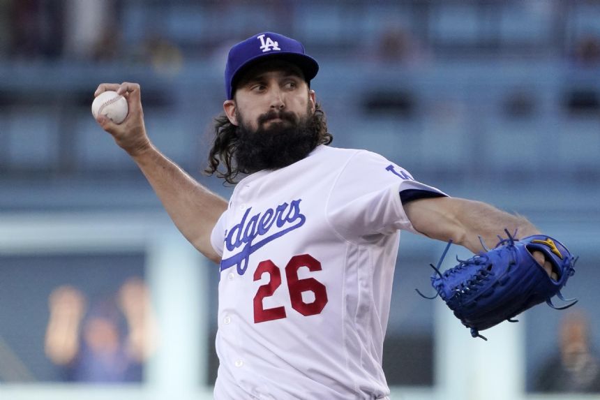 Gonsolin goes to 11-0, Dodgers get 4 HRs to beat Cubs 5-3