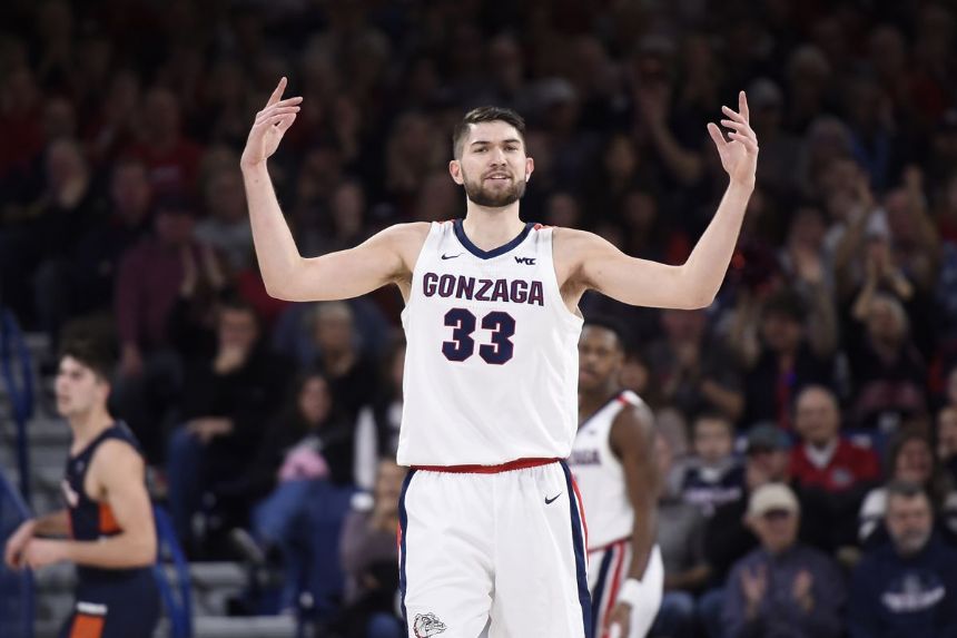 Gonzaga's Strawther thrives in native Vegas, honors late mom