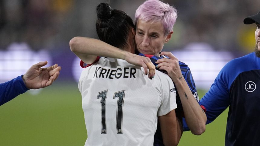 Gonzalez, Gotham win NWSL championship after Megan Rapinoe's career ends with an injury