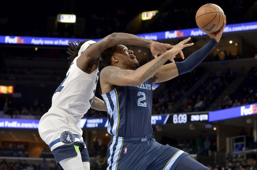 Grizzlies win 11th straight, beating Timberwolves 116-108
