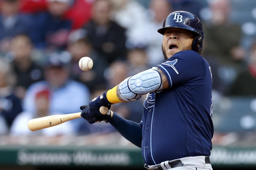 Guardians rally, beat Rays 2-1 to deny Tampa playoff clinch