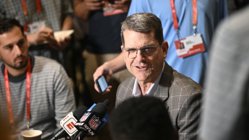 Harbaugh likes Chargers being in the fifth overall position going into the NFL draft