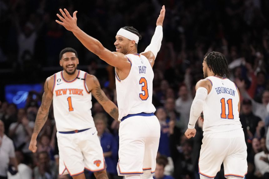 Heat, Knicks start 2nd round Sunday in rivalry's return