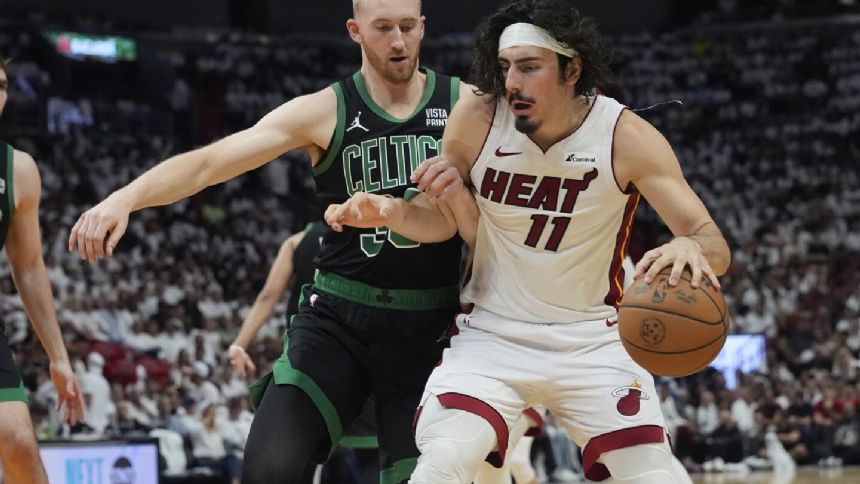 Heat rule rookie forward Jaime Jaquez Jr. out of Game 5 vs. Celtics with hip injury