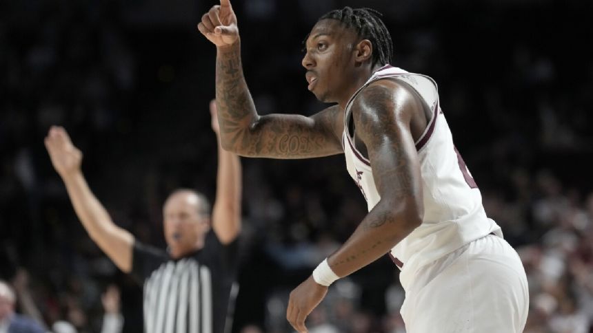 Hefner has 19, Taylor adds 16 as No. 15 Texas A&M routs Texas A&M-Commerce 78-46 in opener