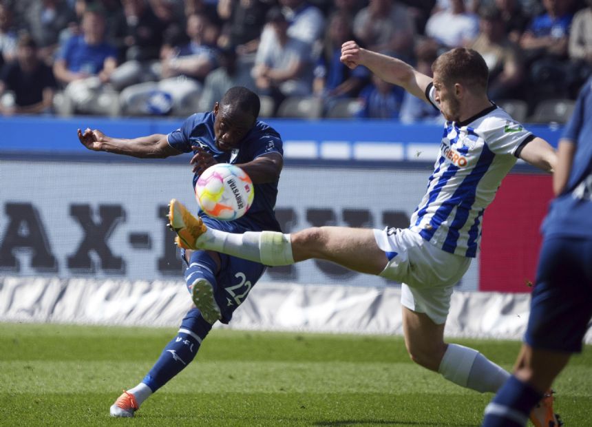 Hertha Berlin relegated from Bundesliga after conceding in 4th minute of injury time