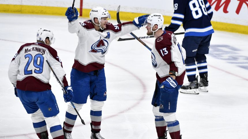 High-scoring Avalanche await winner of Stars-Golden Knights in next round after dispatching Jets