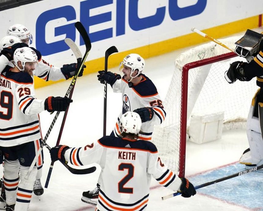 High-scoring Leon Draisaitl, Oilers roll past Bruins, 5-3