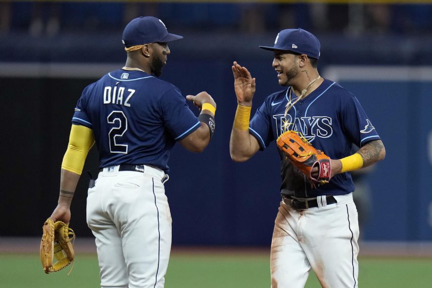Hits by Siri, Peralta lift Rays to 3-2 win over Blue Jays