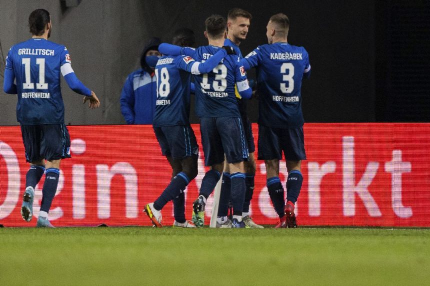 Hoffenheim goes 4th in Bundesliga with 1-0 win vs Cologne