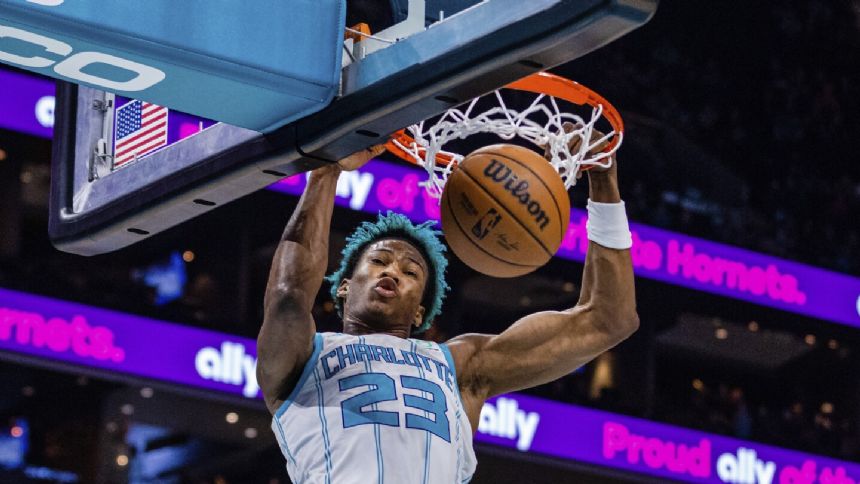 Hornets say F/C Kai Jones will not participate in training camp due to 'personal reasons'