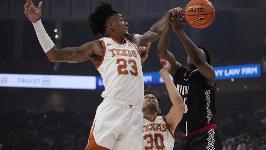 Horton scores 17 points to lead new-look No. 18 Texas in 88-56 romp over Incarnate Word