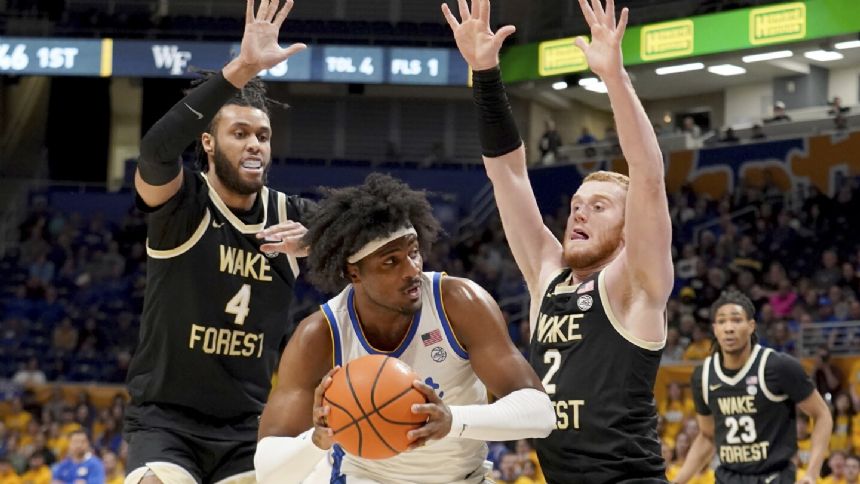 Hot-shooting Wake Forest routs Pitt 91-58, ends Panthers' 5-game winning streak