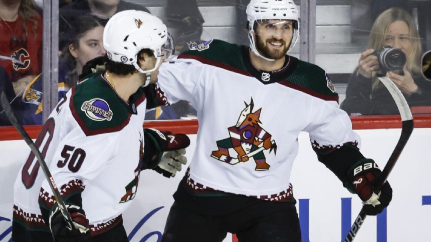 How did the Arizona Coyotes end up facing a move to Salt Lake City?