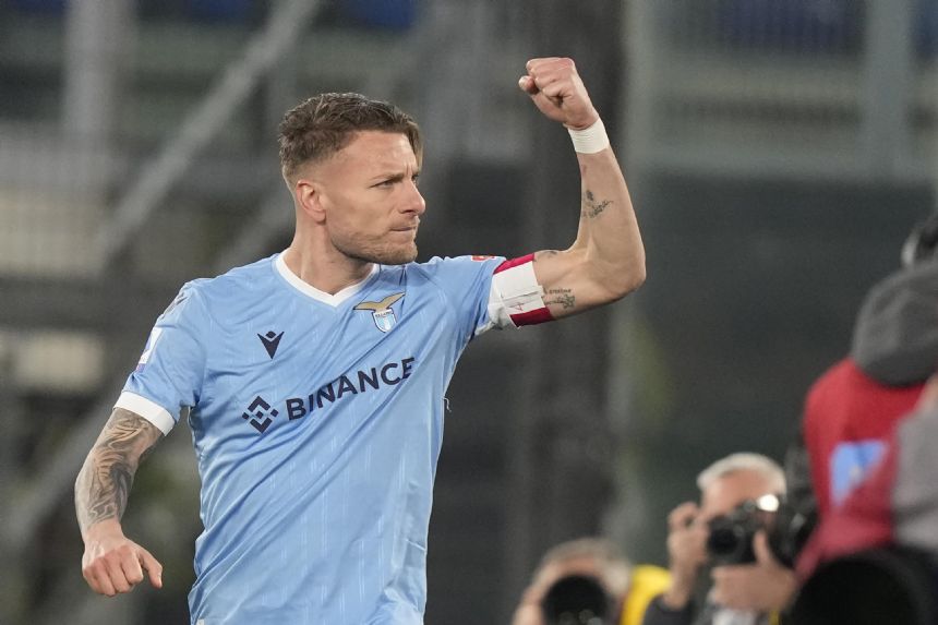 Immobile breaks scoring record in Lazio win over Venezia