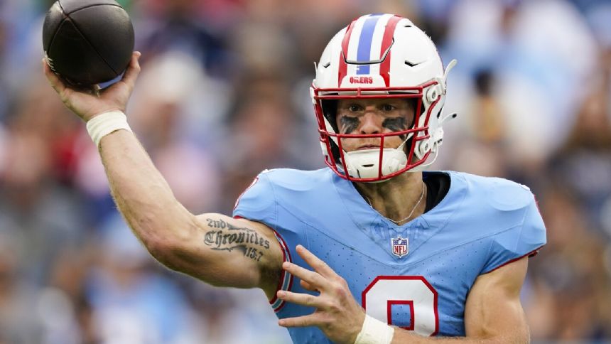 Impressive Titans rookie QB Will Levis takes his swagger -- and his arm -- to Pittsburgh